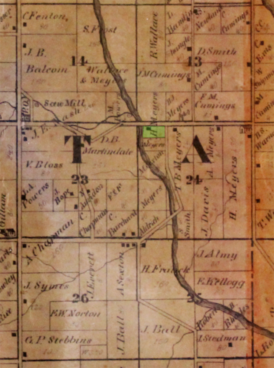 1863 map